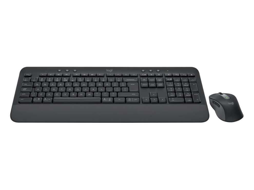 logitech mk650 wireless mouse & keyboard combo graphite