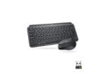 logitech mx keys mini wireless mouse & keyboard combo graphite