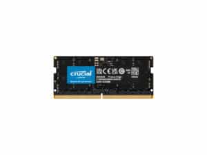 crucial 32gb 5200mhz ddr5 sodimm notebook memory