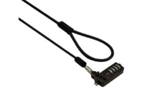 Gizzu 2m Slimline Combination Notebook and Ultrabook Cable Lock