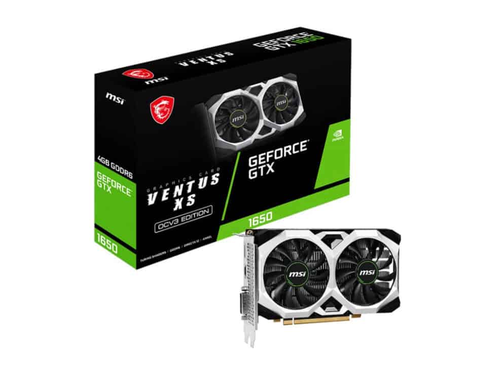 msi gf gtx 1650 ventus xs 4gb oc v3 msi gf gtx 1650 ventus xs 4gb oc v3