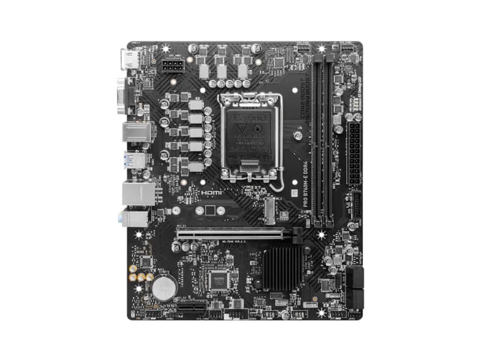 msi lga1700 pro b760m e ddr4