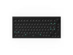 keychron q1 75% barebone with knob rgb wired keyboard black