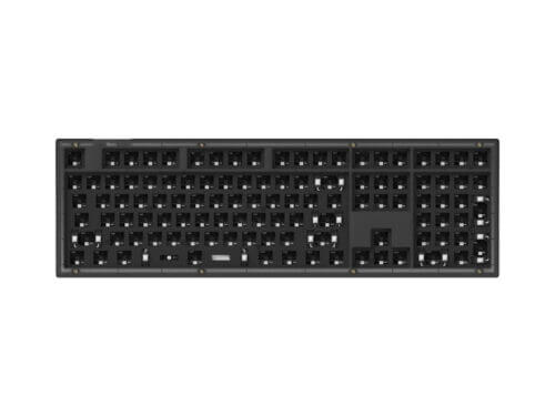 keychron v6 full size barebone rgb wired keyboard frosted black
