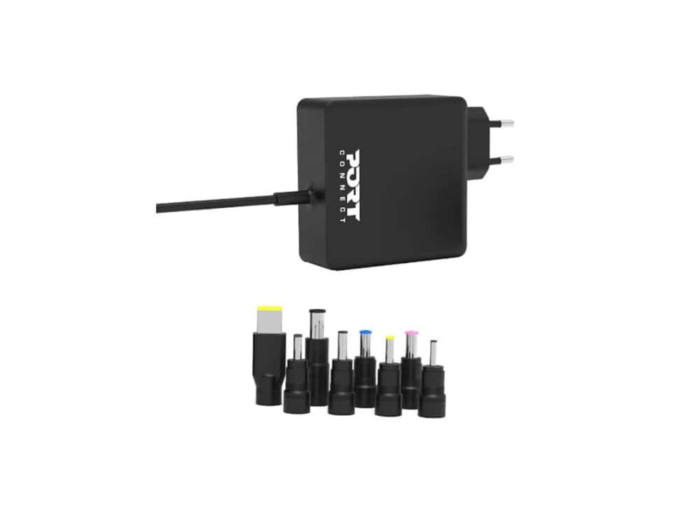 port connect 65w universal notebook adapter