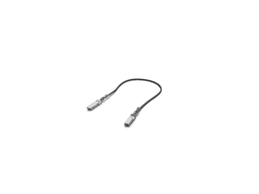ubiquiti dac 10 gbps direct attach cable, 0.5m