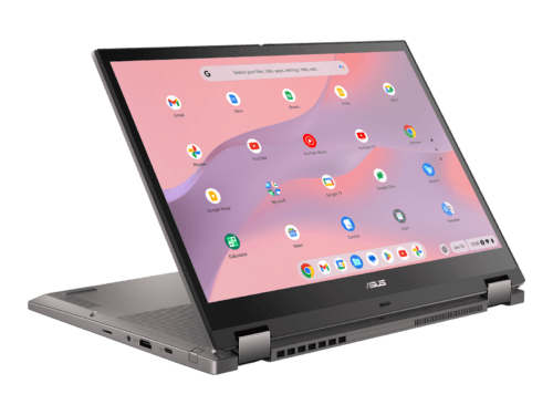 asus chromebook adv. flip|cx3401fba i382g0c|14 wuxga touch|grey|i3 1215u|8gb on board|256gb pcie ssd|stulys incl|chrome os