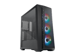 cm case mb520 mesh black | 3 x cf120 argb fans | atx |