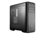cooler master masterbox cm694 atx; curved black mesh; tempered glass included graphics card stabilizer.