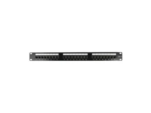 24-port Cat6 Ethernet patch panel