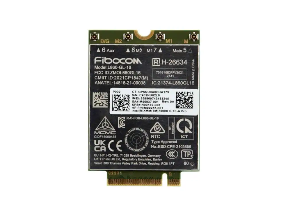 Fibocom L860-GL-16 module front view