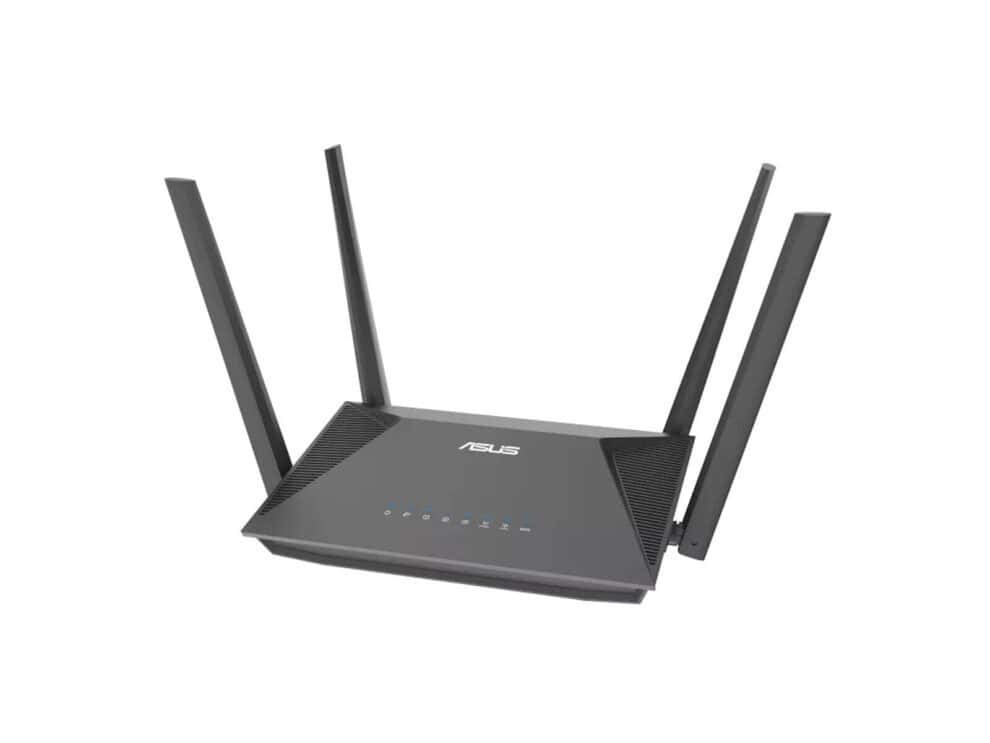 asus rt ax52 (ax1800) dual band wifi 6 extendable router; instant guard; parental control scheduling; built in vpn; aimesh compa