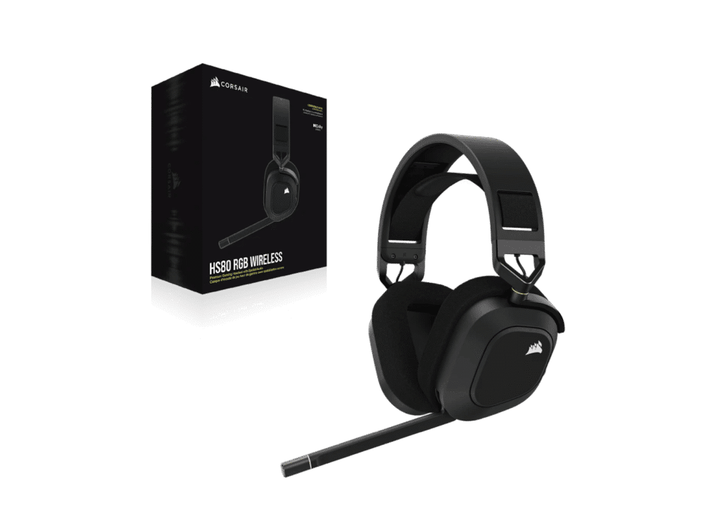corsair hs80 rgb wireless carbon; ps4 ready.