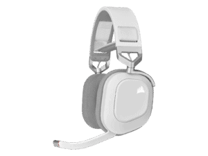 Corsair HS80 RGB Wireless Headset - White PS4 ready