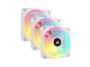 CORSAIR iCUE LINK QX120 RGB 120mm PWM Fans Starter Kit - White