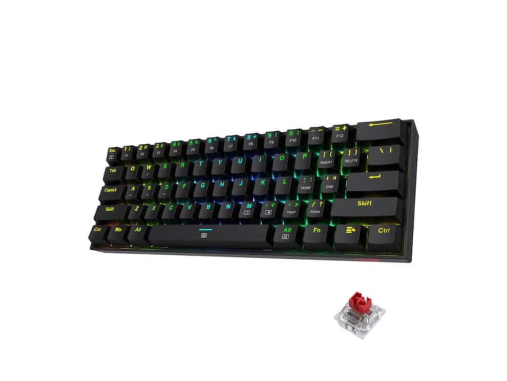 redragon kb mech dragonborn rgb tkl bk