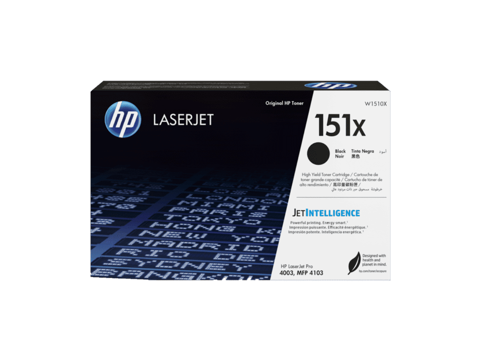 hp # 151x black original laserjet toner cartridge