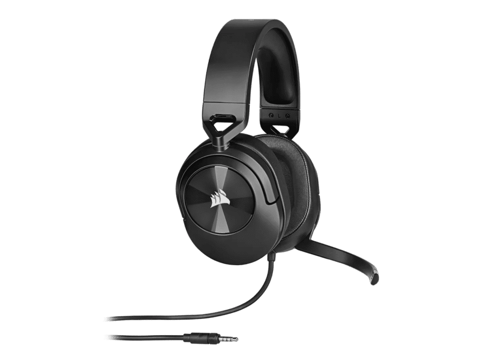 corsair hs55 stereo gaming headset; carbon.