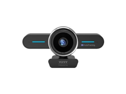 port connect professional webcam with integrated microphone 4k@30hz