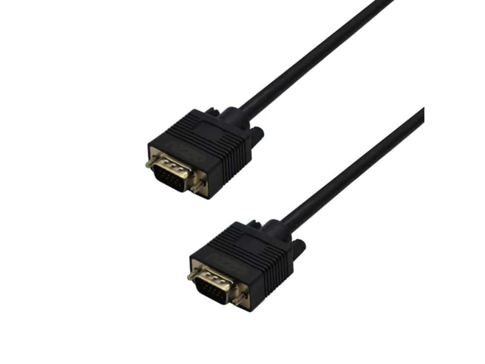 gizzu 1080p vga cable 1.8m poly