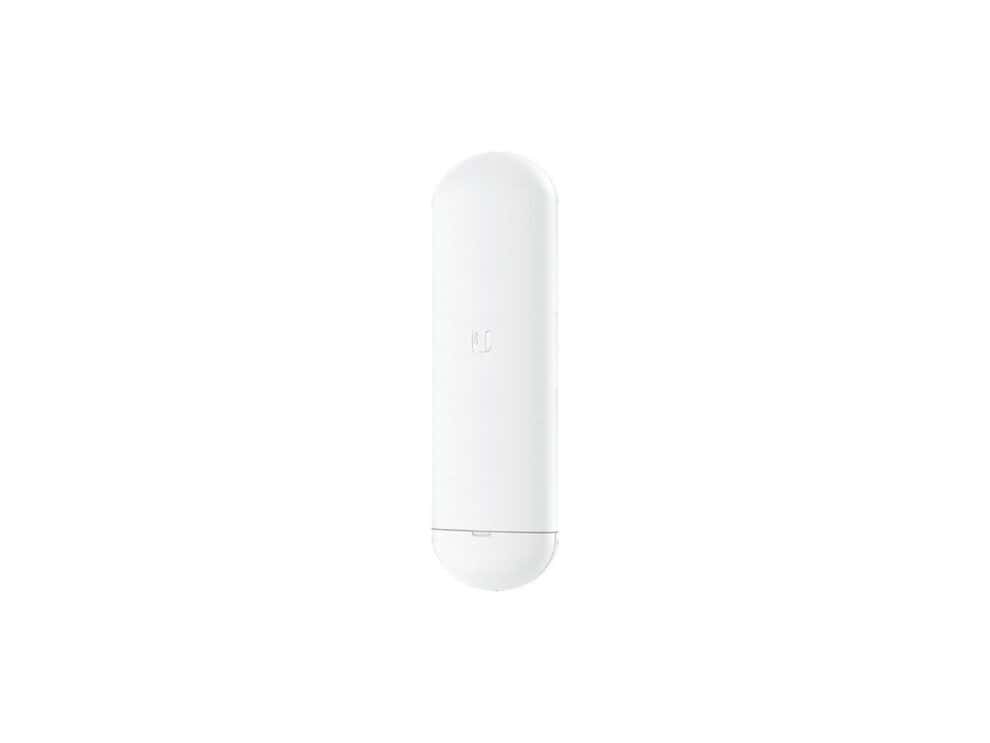 ubiquiti uisp airmax nanostation 5ac White smart home sensor device on white background.