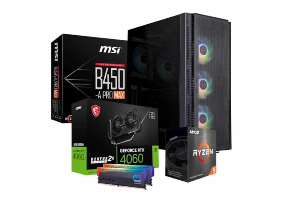 pcbuilder amd ryzen 5 5600x barricade windows 11 gaming pc