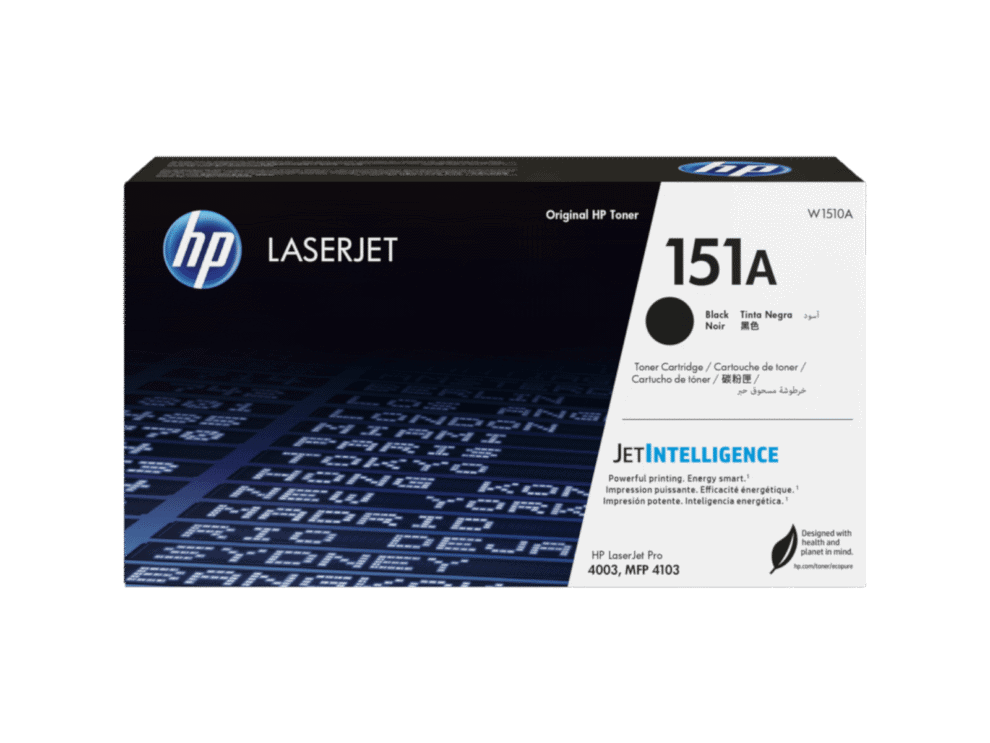 hp # 151a black original laserjet toner cartridge