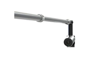 Grey document camera on a thin metal arm
