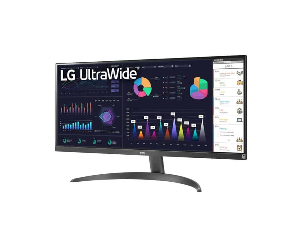 lg 29wq500 29 ultrawide fhd hdr10 ips; 2560x1080; 100hz; 5ms; amd freesync; 1x hdmi; 1x displayport