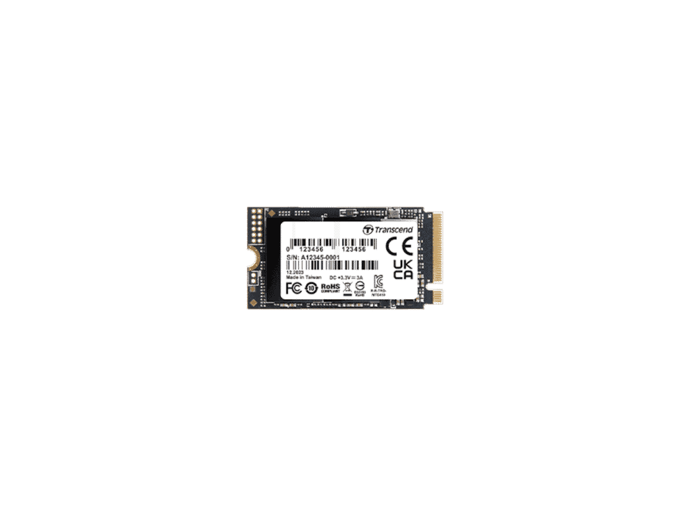 transcend 512 gb mte410s pci e gen 4x4 m.2 2242 ssd 3d nand 5000 mb/s read 3500 mb/s write 300 tbw