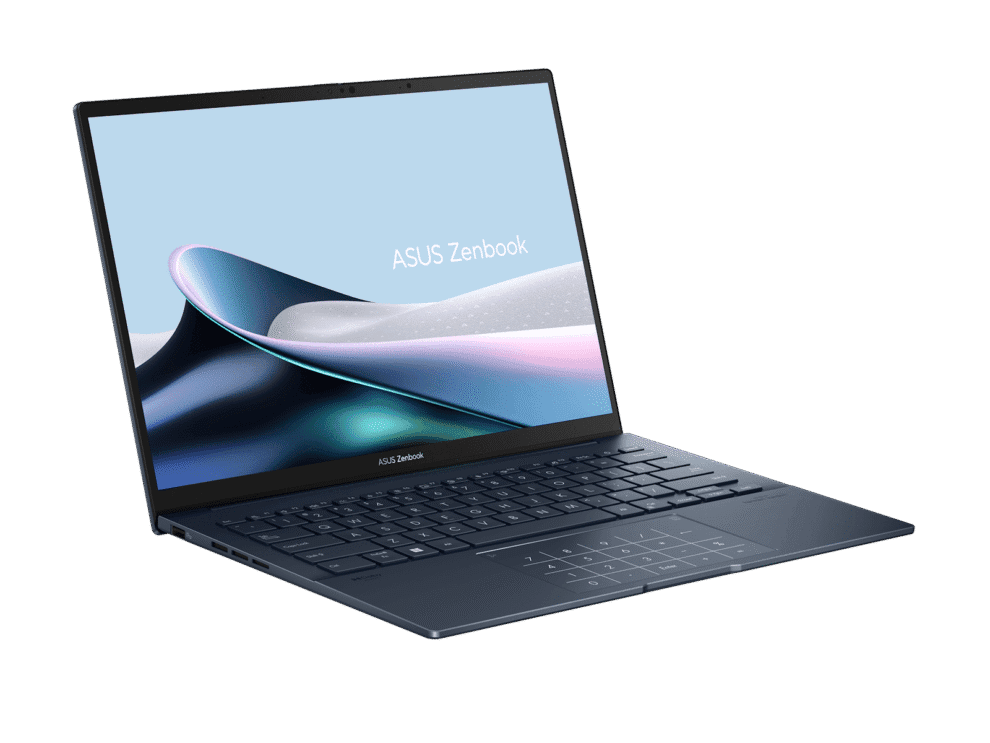 asus zenbook|ux3405ma ou71610bl0w|14 oled wqxga+|blue|ultra 7 155h|16gb lpddr5x ob|1tb pcie ssd|sleeve|numberpad|win11h