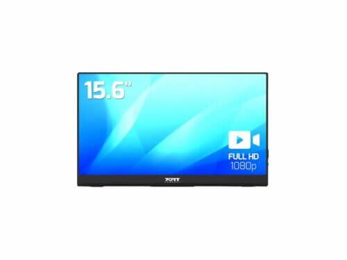 15.6-inch Full HD 1080p portable monitor.