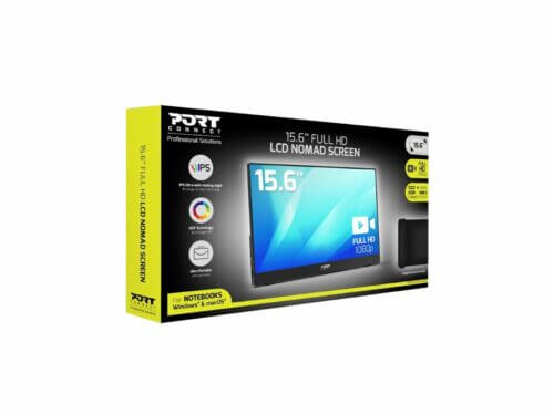 15.6-inch full HD portable LCD monitor packaging
