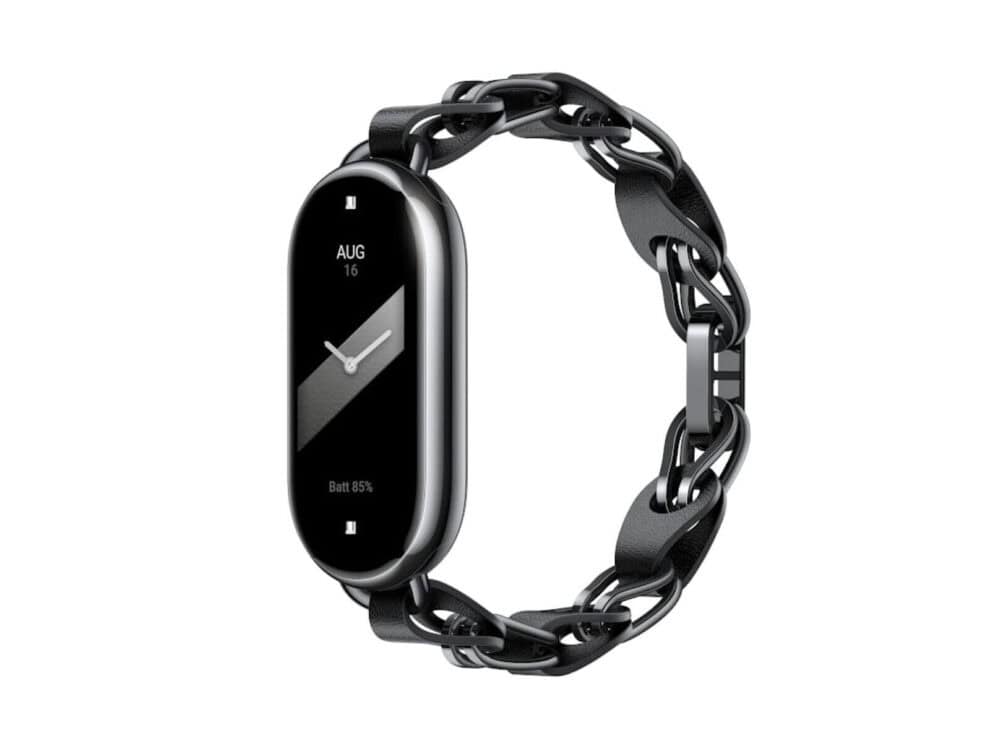 xiaomi smart band 8 chain strap black