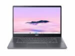 Acer laptop with mountain wallpaper display