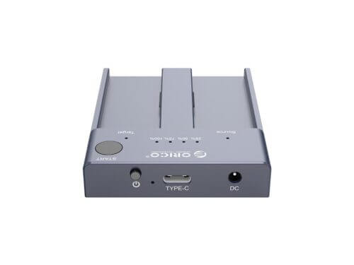 Portable external hard drive with USB-C connection