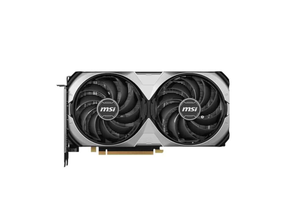 MSI graphics card with dual fans