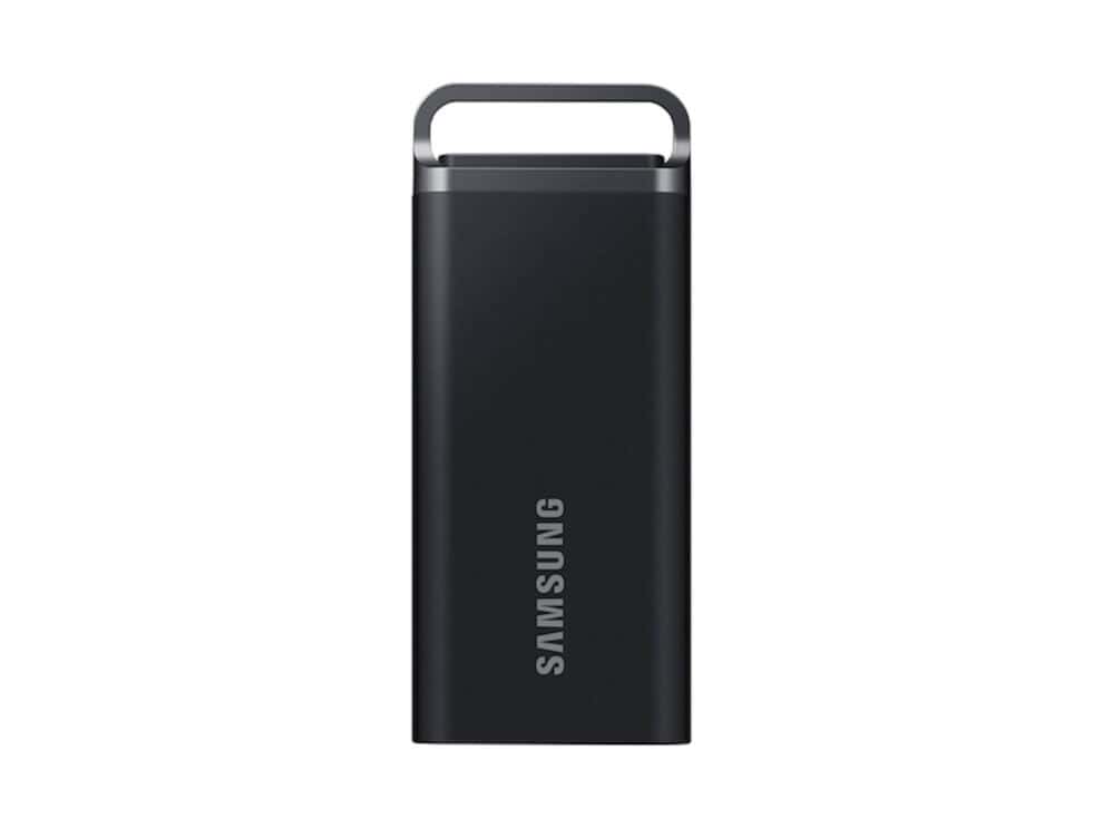 samsung t5 evo portable ssd 8 tb/ transfer speed up to 460 mb/s/ usb 3.2 (gen1 5gbps) backwards compatible aes 256 bit hardware encryption windows® macos® android™ compatible colour: black Black portable external battery power bank.