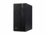 Black Acer desktop computer tower front view.