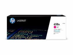 HP 658A Magenta LaserJet Toner Cartridge Box