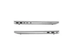 Side view of two silver laptops