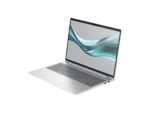Silver laptop with wavy screen design