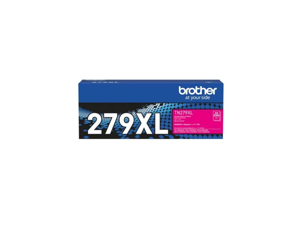 high yield magenta toner cartridge for mfc l8390cdw/ mfc l3760cdw Brother TN-279XL Magenta Toner Cartridge Packaging