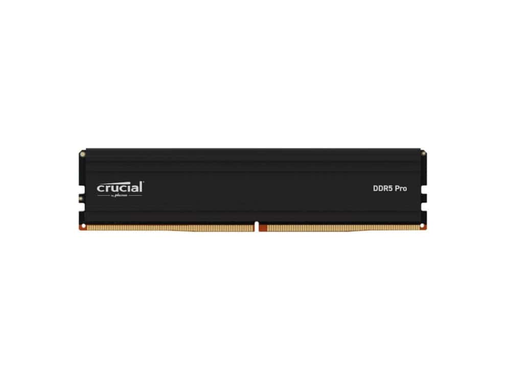 crucial pro 48gb 5600mhz ddr5 desktop memory Crucial DDR5 Pro RAM module.