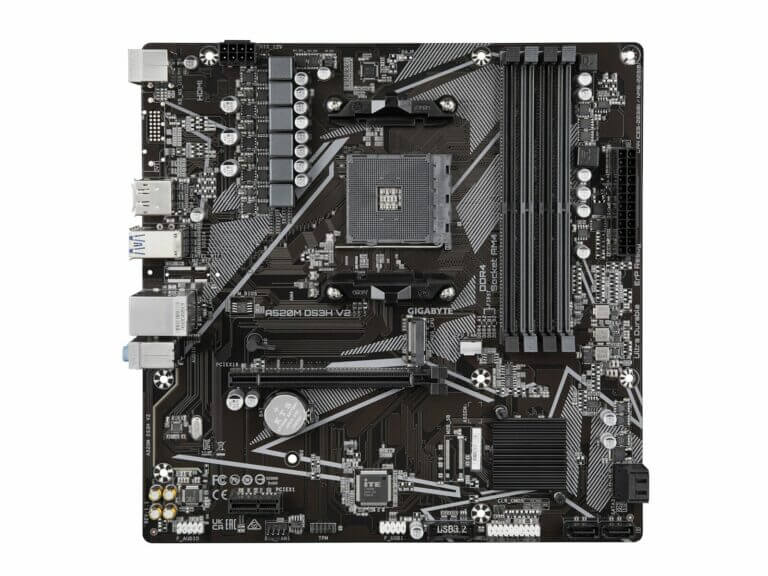 Gigabyte A520M-DS3H AMD Motherboard - tech.co.za