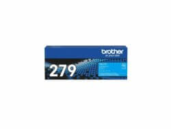 Brother TN279 cyan toner cartridge box.