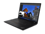 Laptop displaying graphic design software on screen.