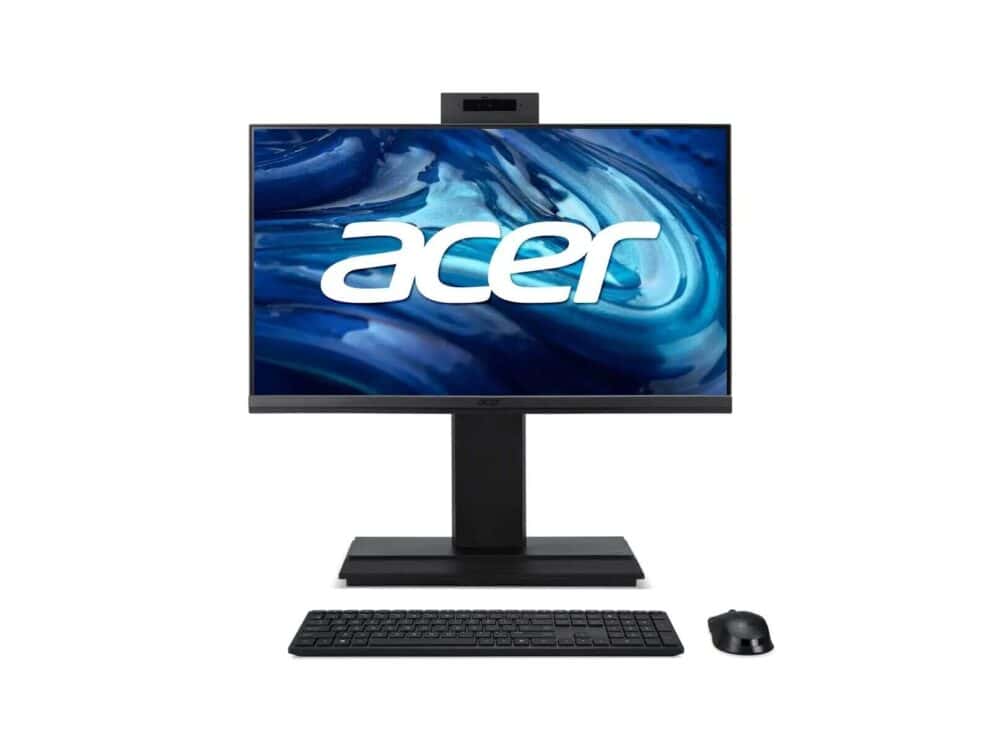 acer veriton vz4714g aio desktop 23.8", i5, 8gb ram, 512gb ssd, win 11 pro