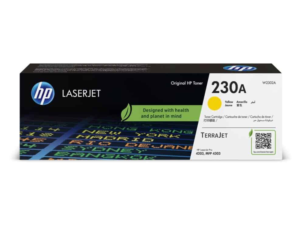 hp 230a yellow original laserjet toner cartridge