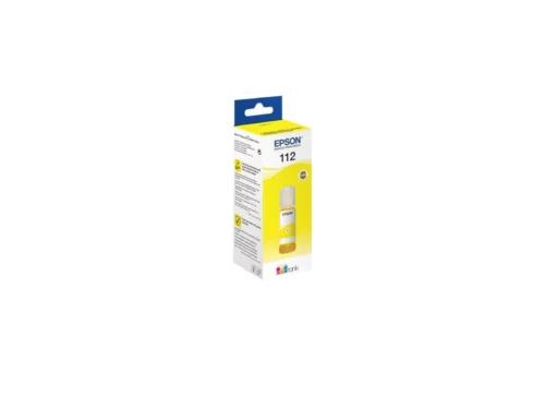 Epson 112 yellow ink bottle packaging